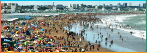 Playas en Mar del Plata